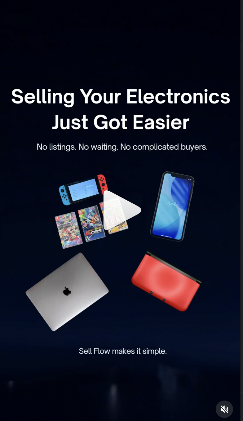 Sell Flow reel